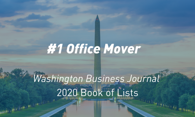 JK Moving named #1 commercial mover in DC area