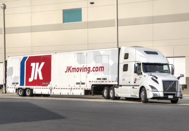 Tractor trailer at JK