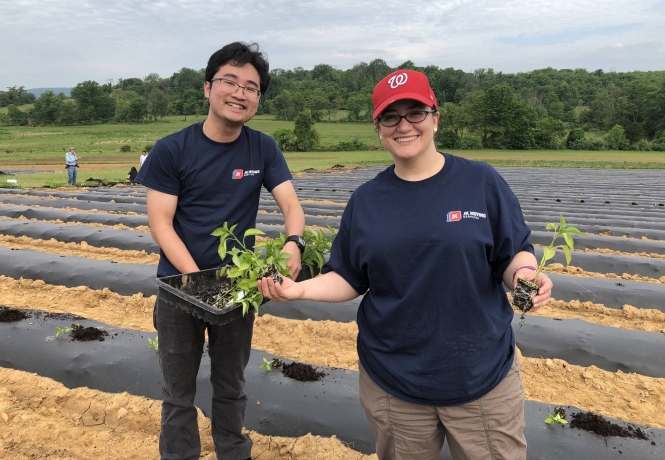 The JK Team Gives Back