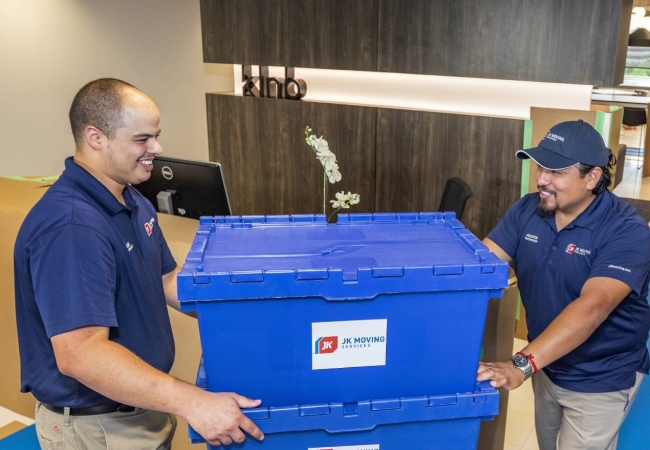 moving crates