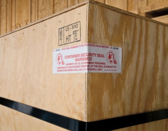 JK International shipping crate
