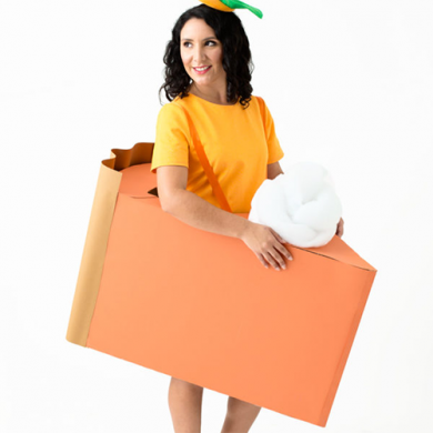 DIY pie costume