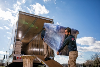 moving road map - loading the truck