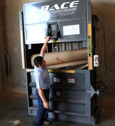 Cardboard items get bound for recycling Green Moving Companies environmental impact 