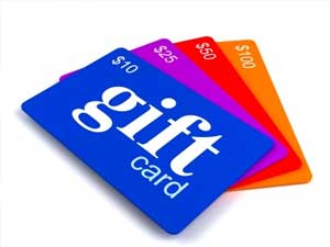 Housewarming gifts - gift cards