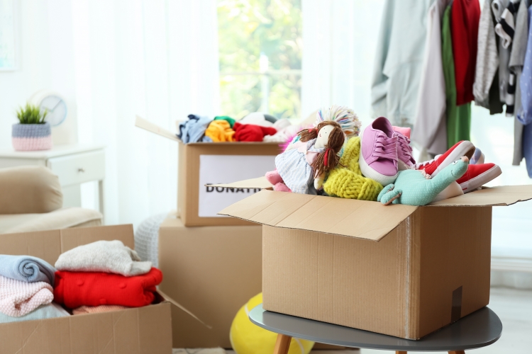 Save on moving costs - donate unwanted items