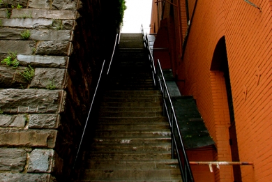 Washington, D.C. The Exorcist Steps