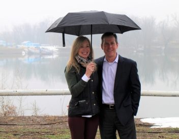 Chuck & Stacy Kuhn at White's Ferry