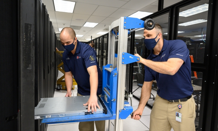 Server Installation at Data Center