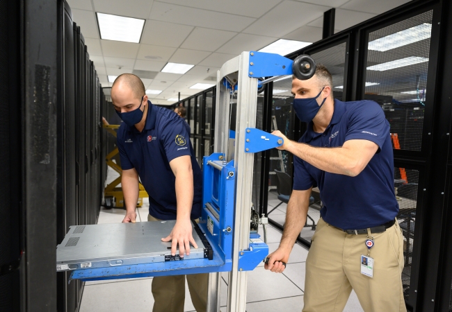 Server Installation at Data Center