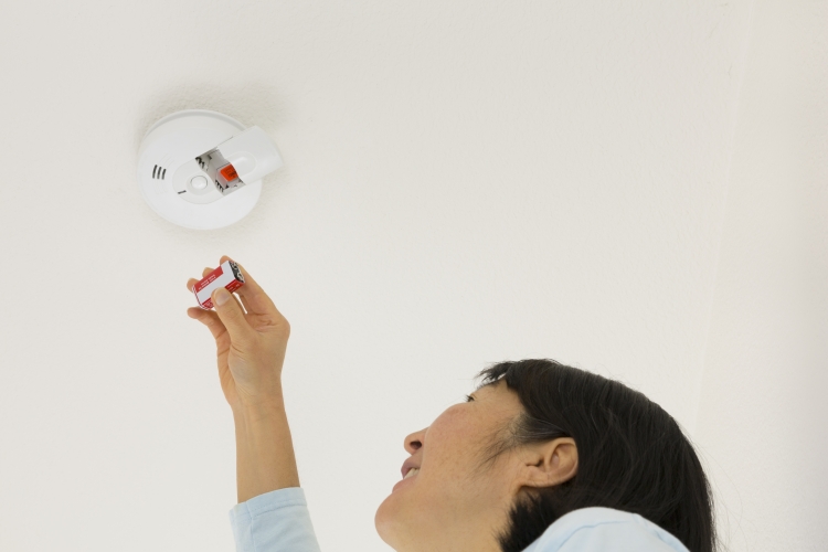 home safety - check smoke detectors