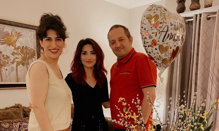 Zuzu Zarghami family