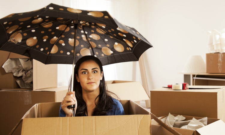 Moving in the rain