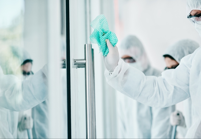 lab cleaning