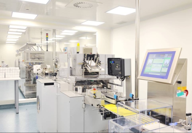 Lab equipment and inside of facility