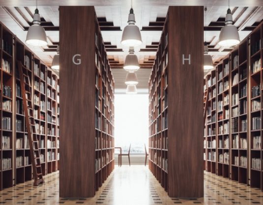 Library interior