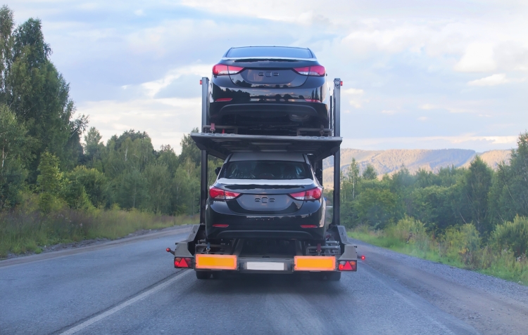 Moving your car to another state - open-air transport
