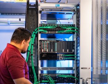 New deployment data center logistics