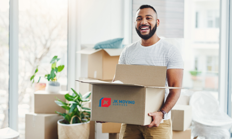 Unpacking after moving to a new city