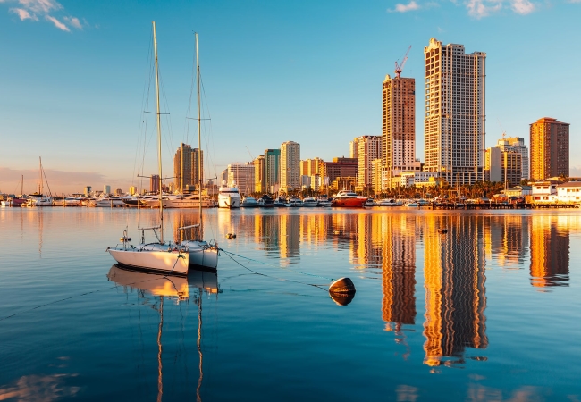 moving from us to Manila