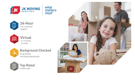 Get a quote - Residential moves with JK Moving!