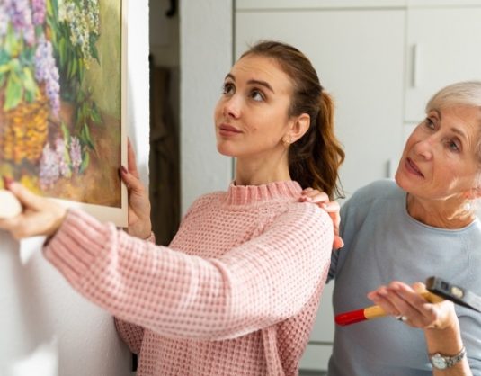 Helping seniors after a move