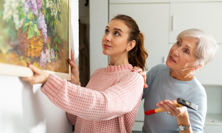 Helping seniors after a move