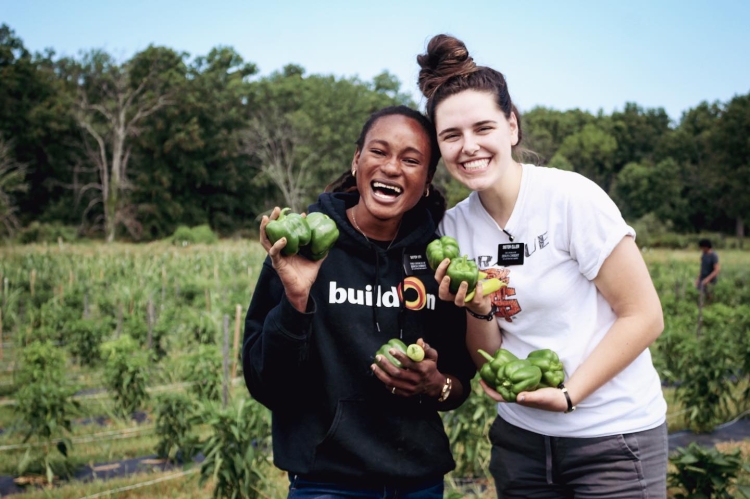 JK Community Farm volunteers 