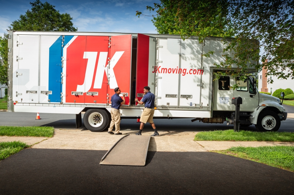 JK team in the truck