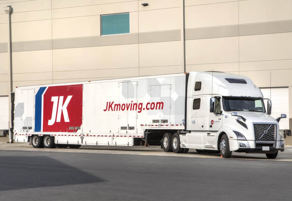 A JK Moving truck