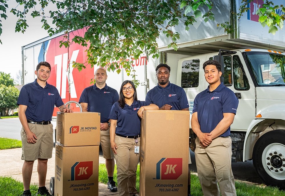 JK Moving residential moving crew