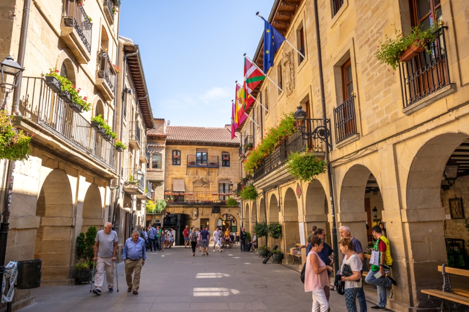 Town hall of Laguardia, Rioja Alavesa province, Spain