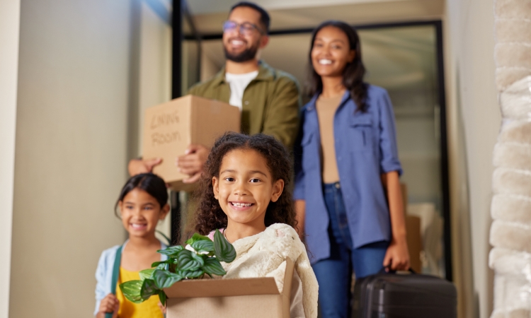 Family moving - new home