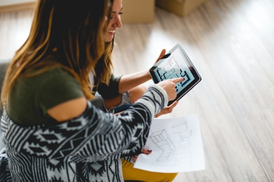 Prepare for a move - creating a floor plan