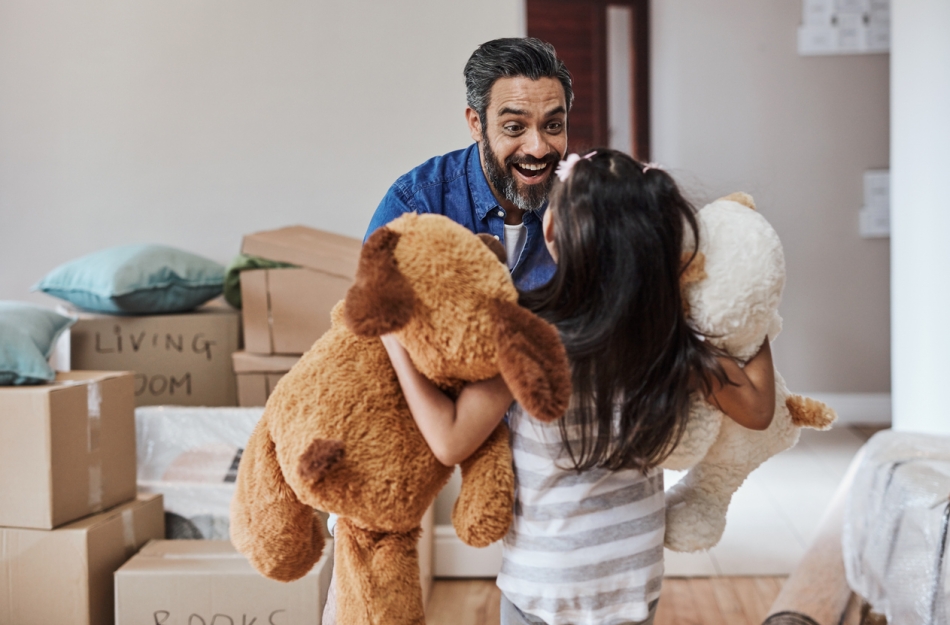 Helping kids cope with a move - favorite things
