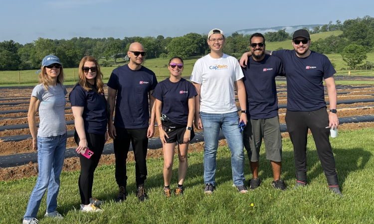 JK & CapRelo teams at the Farm