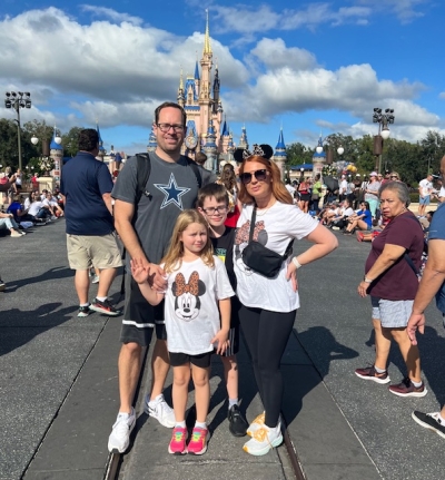 Michelle Cordero and family