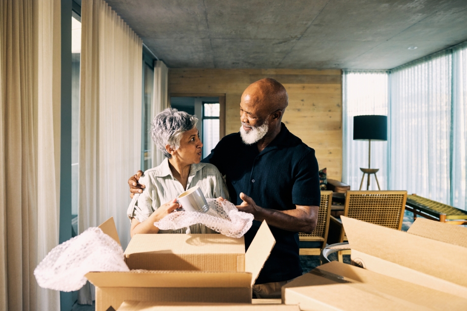 Moving after a major life transition - empty nesters