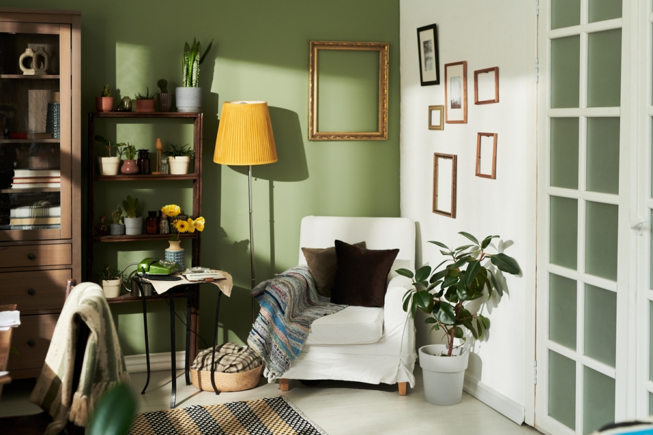 Styling your new home - cozy reading corner