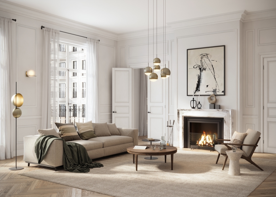 Moving a luxury home - fine art
