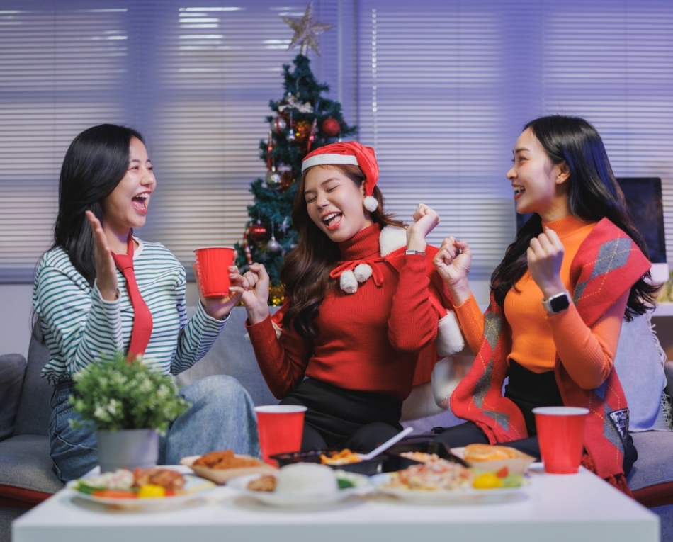 Relocate while hosting holidays - simple get-together