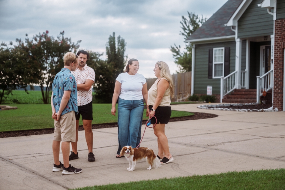 Get to know your neighbors - spend time outside