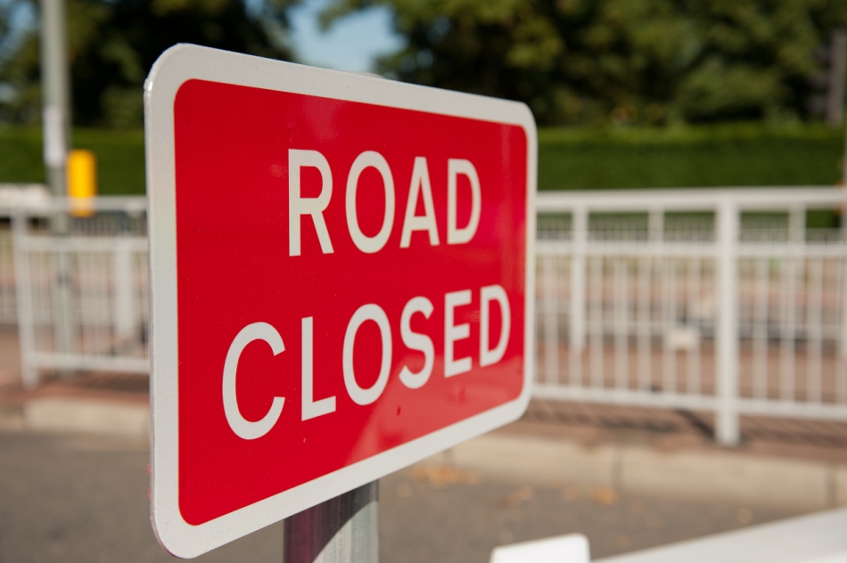 Moving during major events - road closures