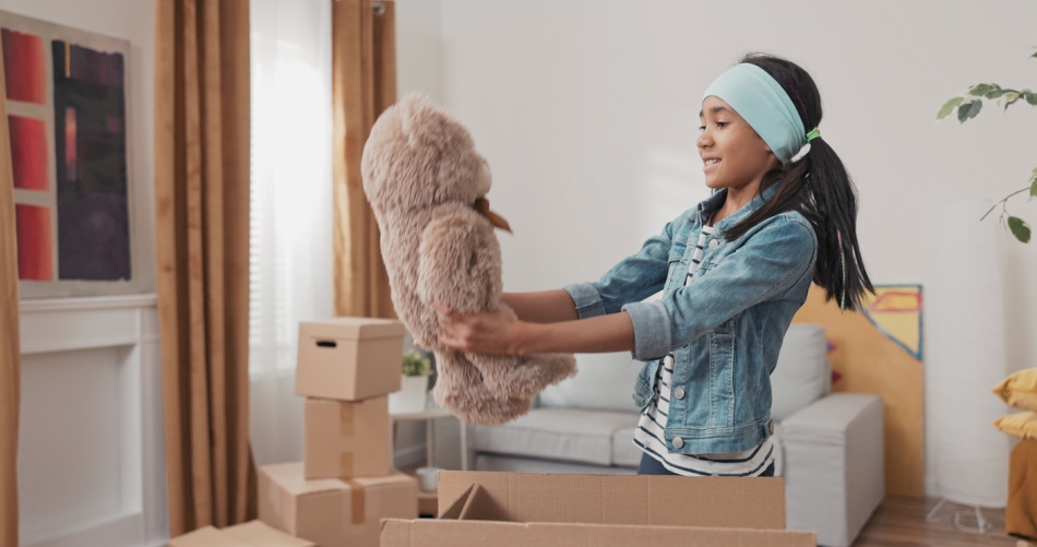 Kids move - help with packing
