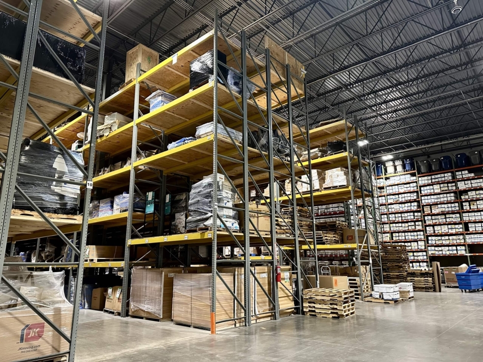 Just-in-time inventory - commercial storage warehouse